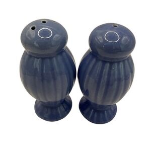 STANGL COLONIAL BLUE, SALT & PEPPER‎ SHAKERS
